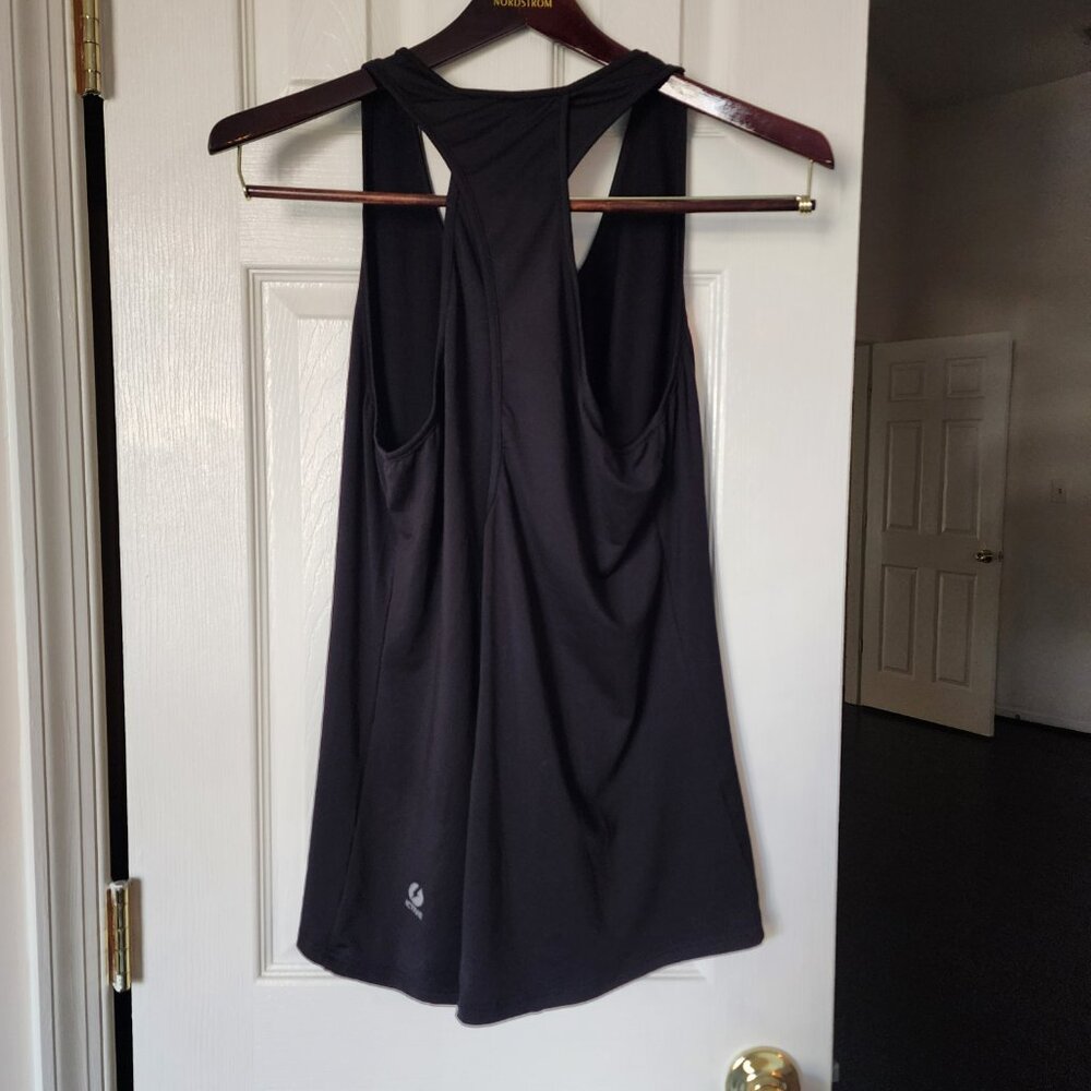 black Racerback Tank Top | XL - Picture 2 of 3